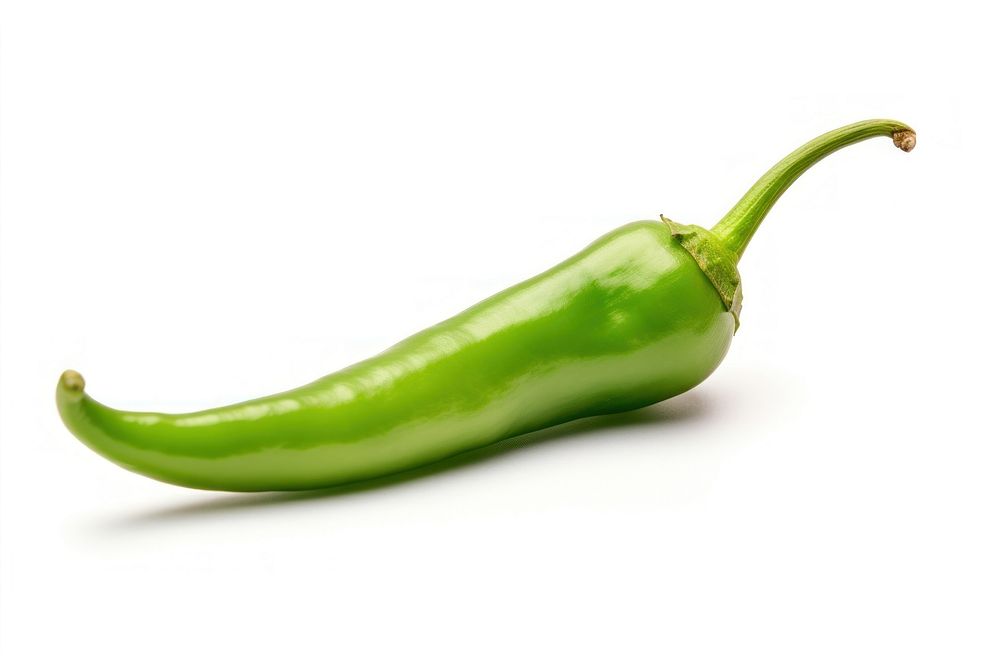 Green chilli vegetable plant food. AI generated Image by rawpixel.