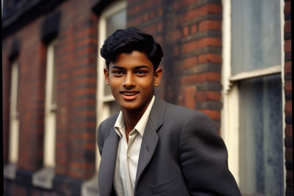 Indian teen age man portrait adult photo.