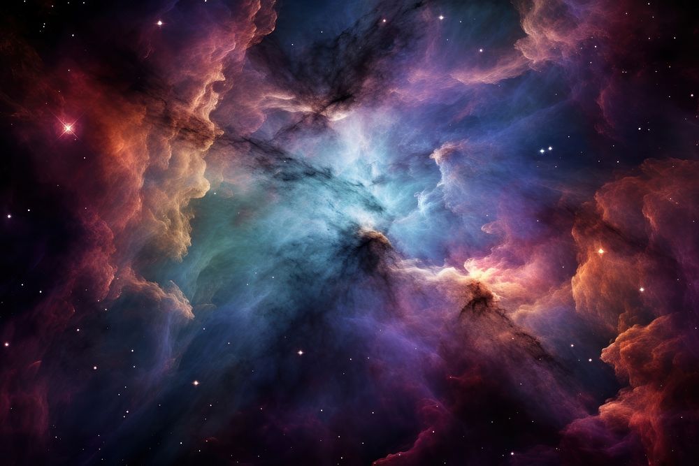 Astronomy nebula universe space.