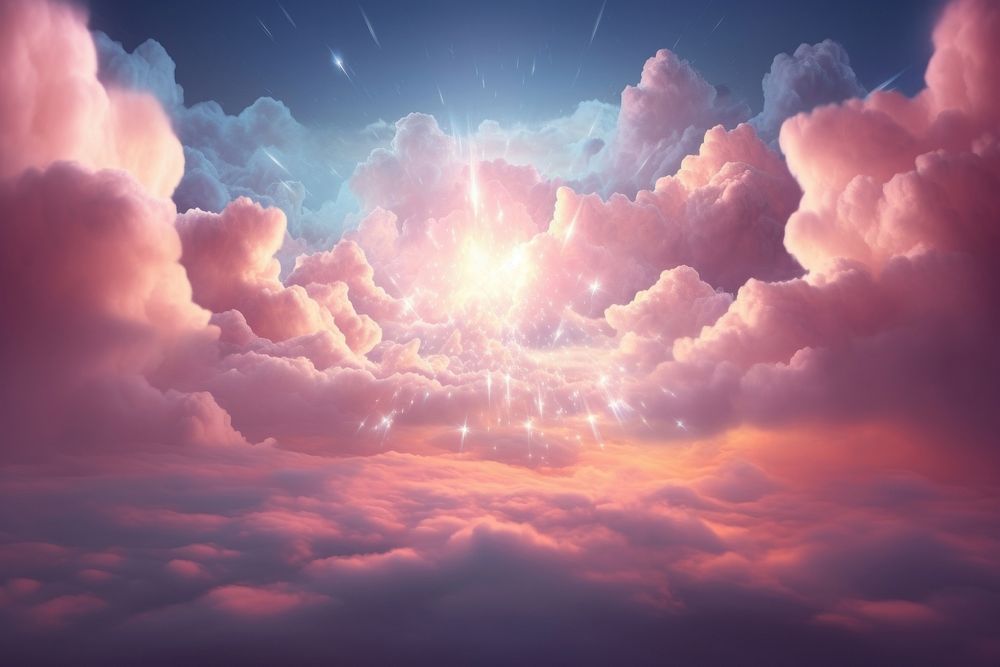  Cloud light nature backgrounds landscape outdoors. AI generated Image by rawpixel.