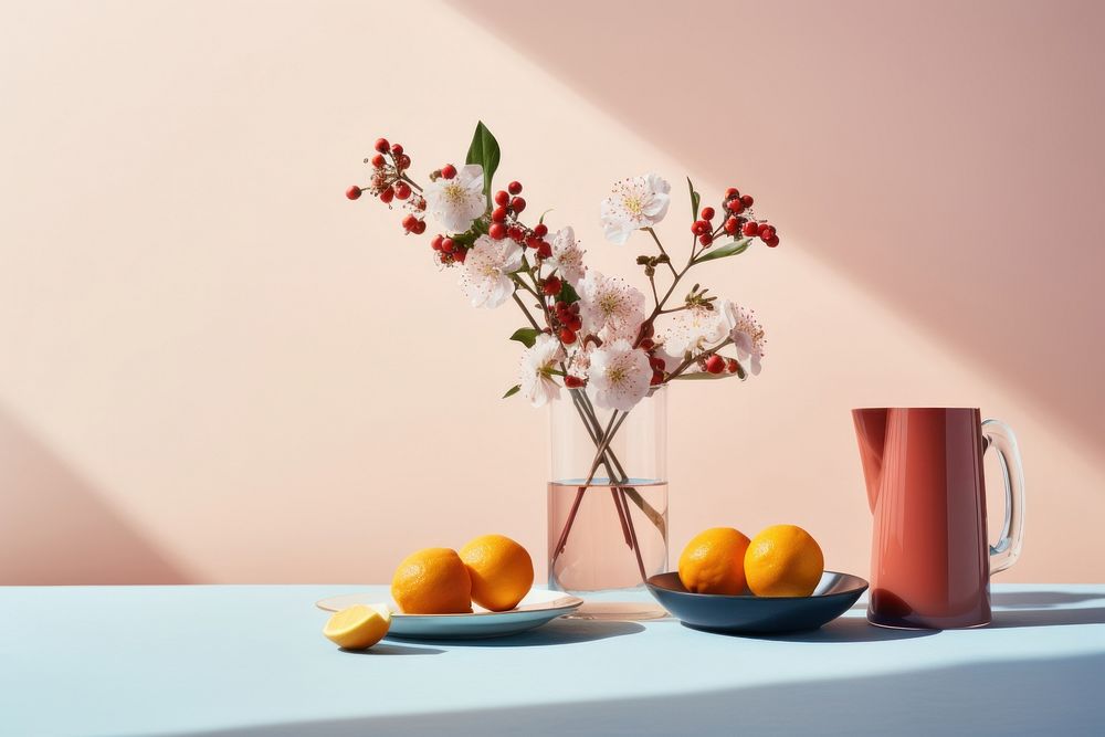 Brunch flower fruit plant. AI generated Image by rawpixel.