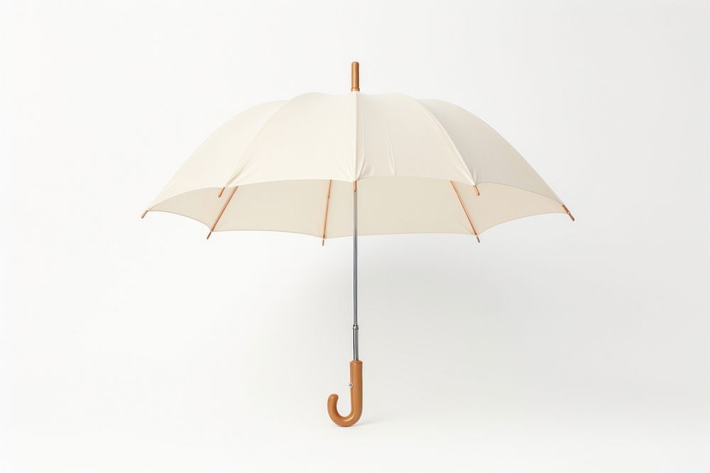 Umbrella white background protection simplicity.