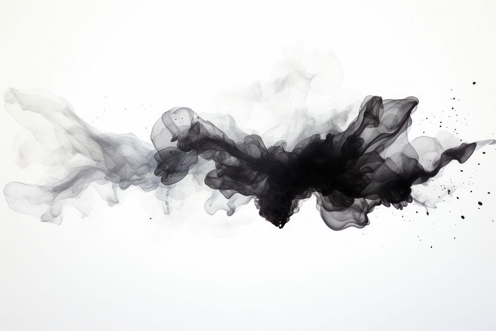  Ink galaxy backgrounds smoke white background. AI generated Image by rawpixel.