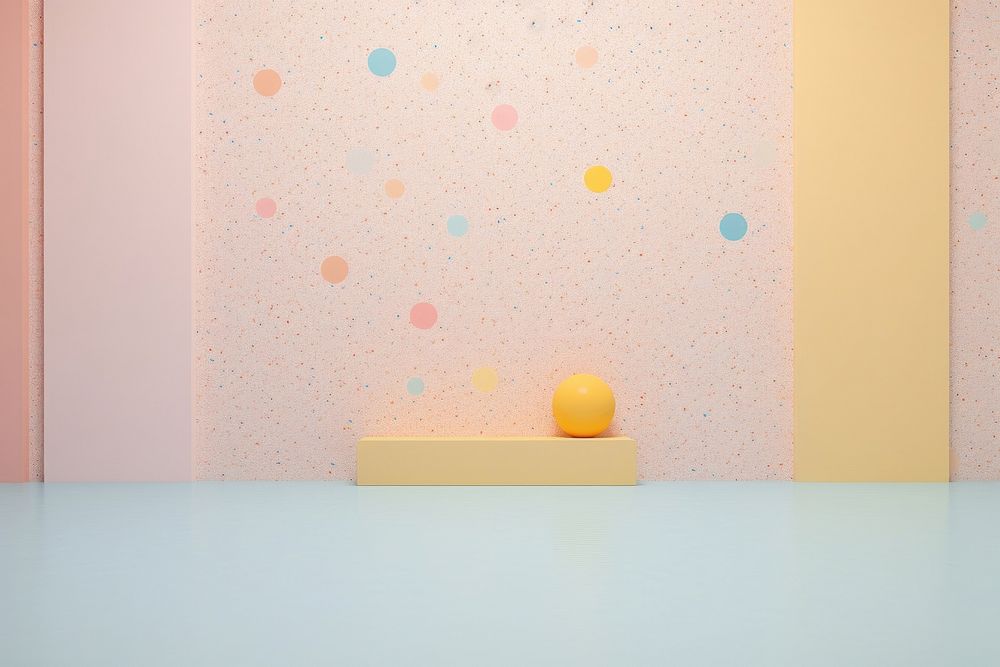  Pastel background floor wall architecture. AI generated Image by rawpixel.