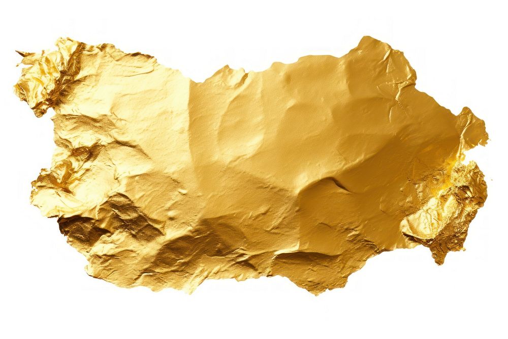 Gold foil backgrounds paper white background. AI generated Image by rawpixel.