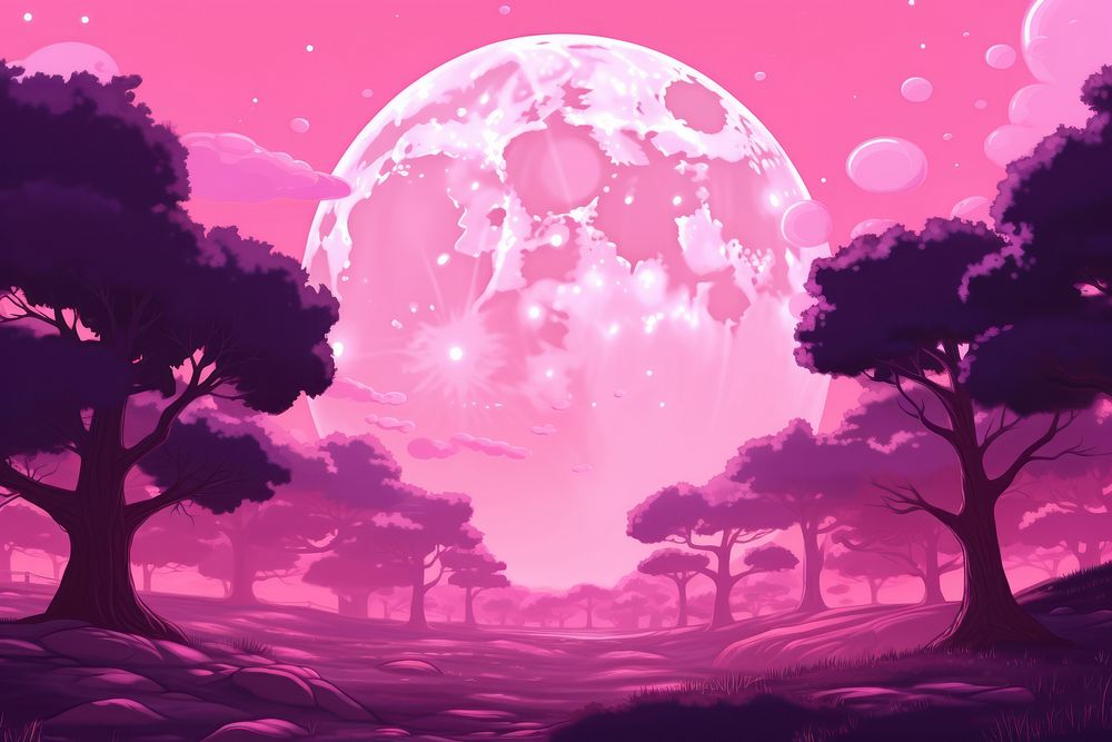 Pink moon background astronomy outdoors nature.