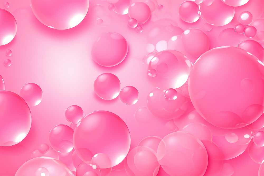 Pink bubbles background backgrounds petal transparent.