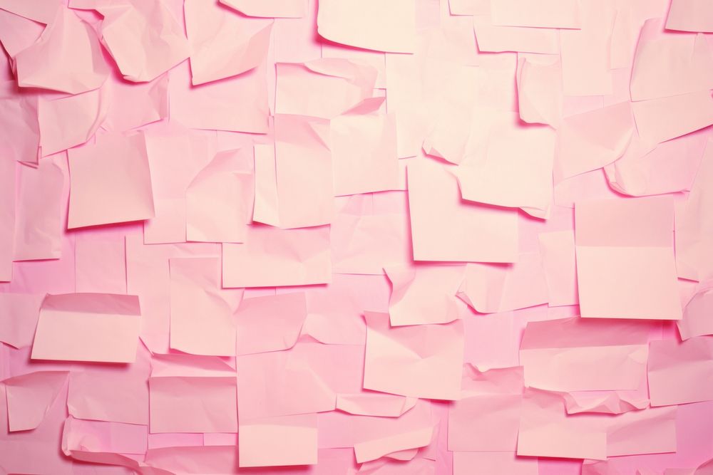 Pink paper background backgrounds textured crumpled.