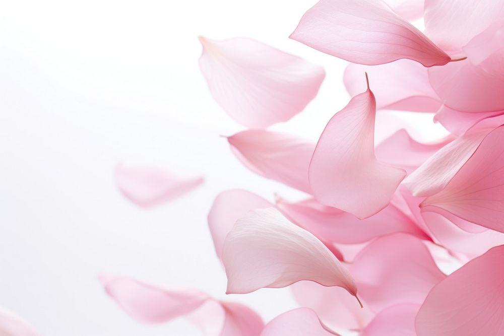 Pink petals backgrounds flower plant. AI generated Image by rawpixel.