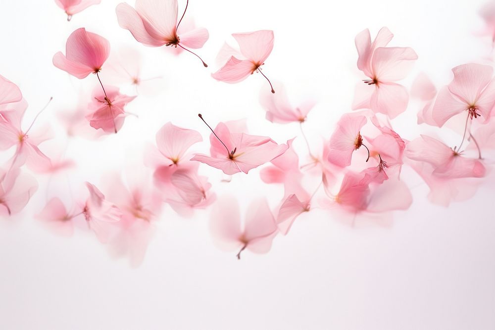 Pink petals backgrounds blossom flower. AI generated Image by rawpixel.