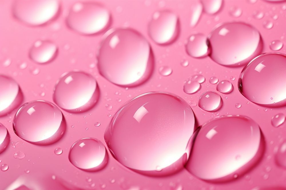 Pink water droplet background backgrounds petal condensation.