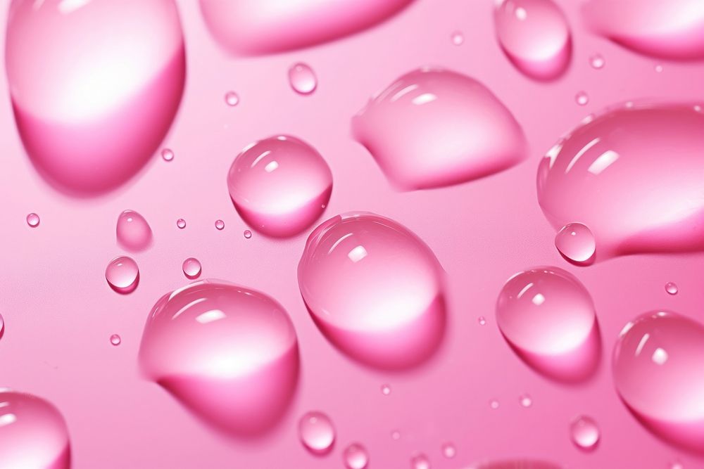 Pink water droplet background backgrounds petal condensation.