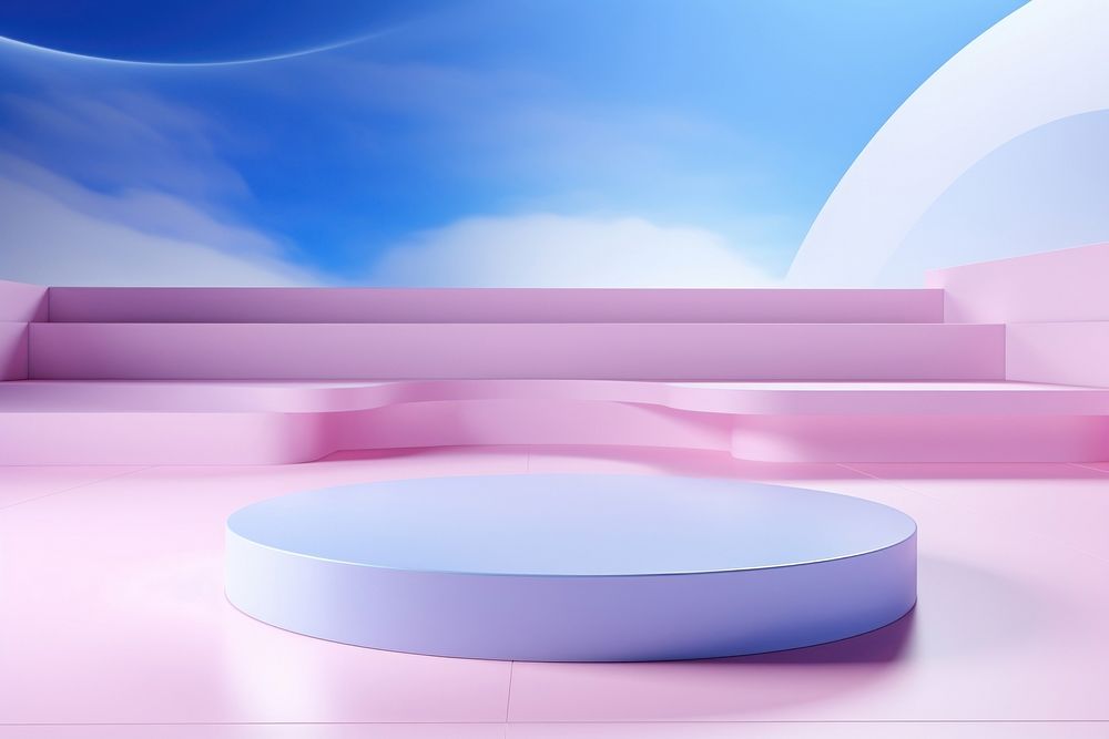 Gradient background architecture abstract graphics.