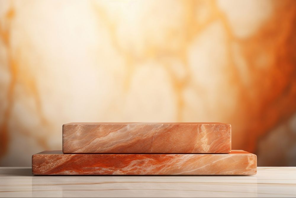 Orange marble background wood hardwood pattern.
