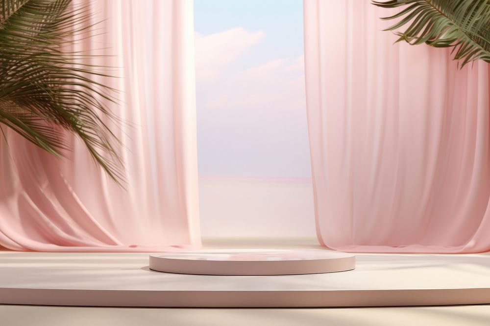 Aesthetic background curtain architecture pattern.