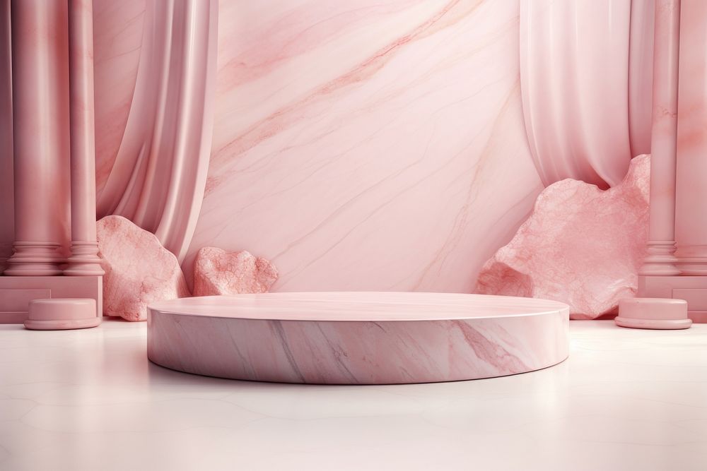 Pink marble background pink indoors bathing.