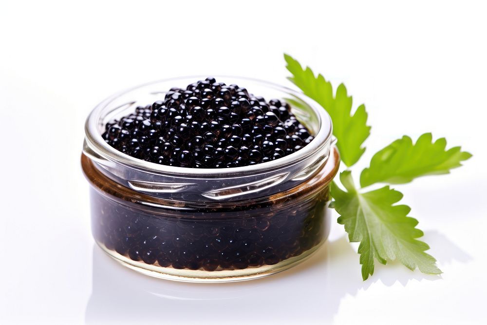 Caviar blackberry fruit plant.