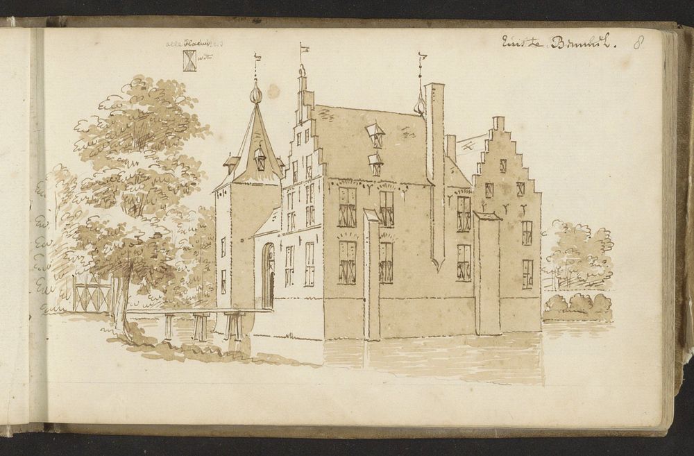 Huis te Bemmel (1731) by Abraham de Haen II and Cornelis Pronk