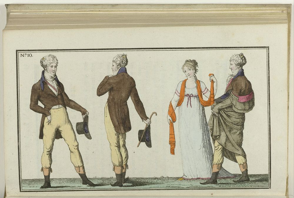 Le Mois, Journal historique, littéraire et critique, avec figures, Tome IV,No. 10 / An. 8 (1800) (1800) by anonymous
