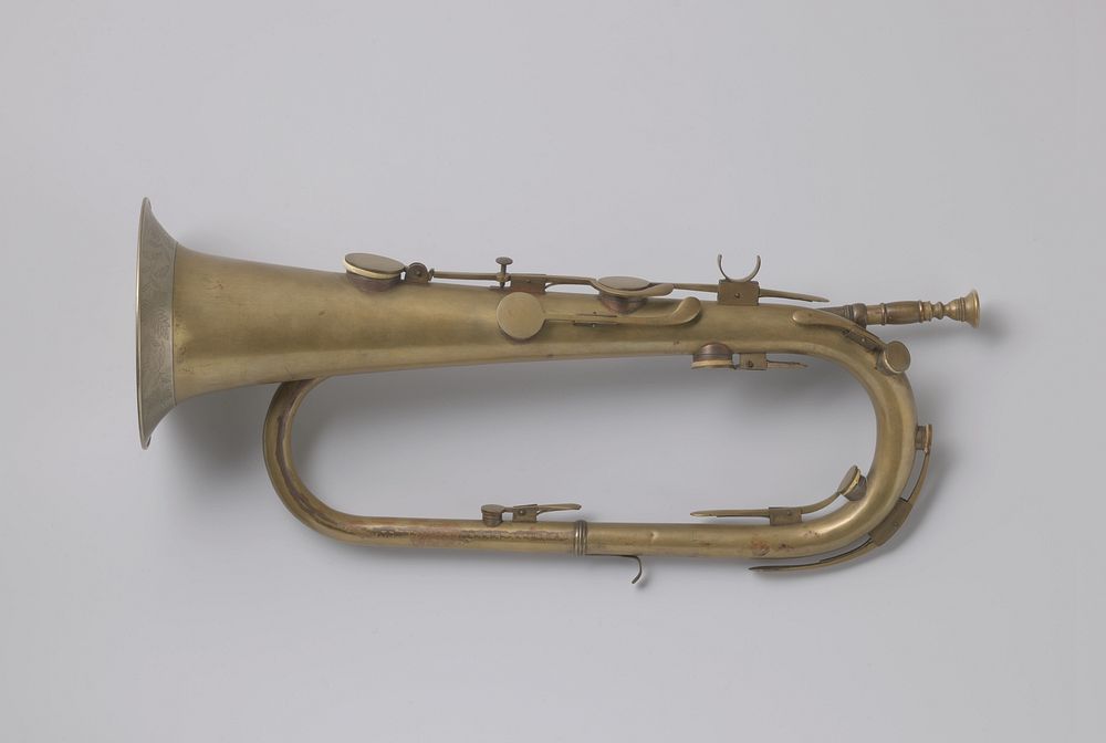 Keyed bugle (c. 1850) by anonymous
