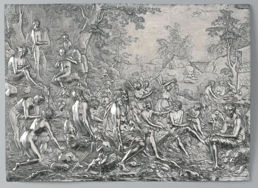 The Feast of the Gods (1604) by Paulus Willemsz van Vianen
