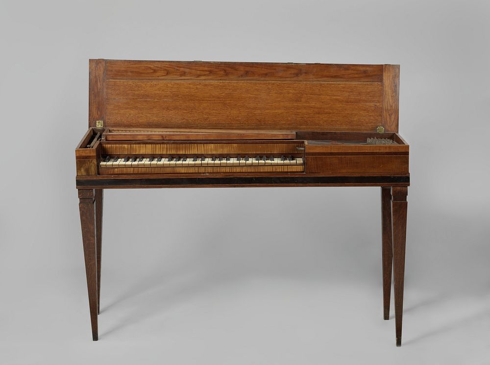 Square piano (c. 1775) by anonymous