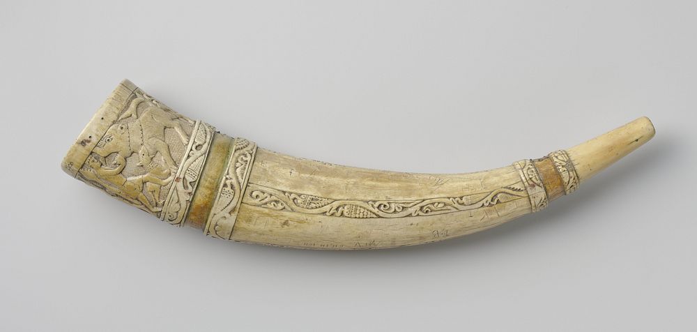 Hunting horn (c. 1000 - c. 1099) by anonymous