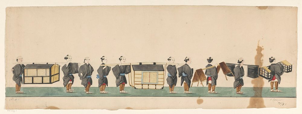 Tekening (c. 1775) by H Rolland