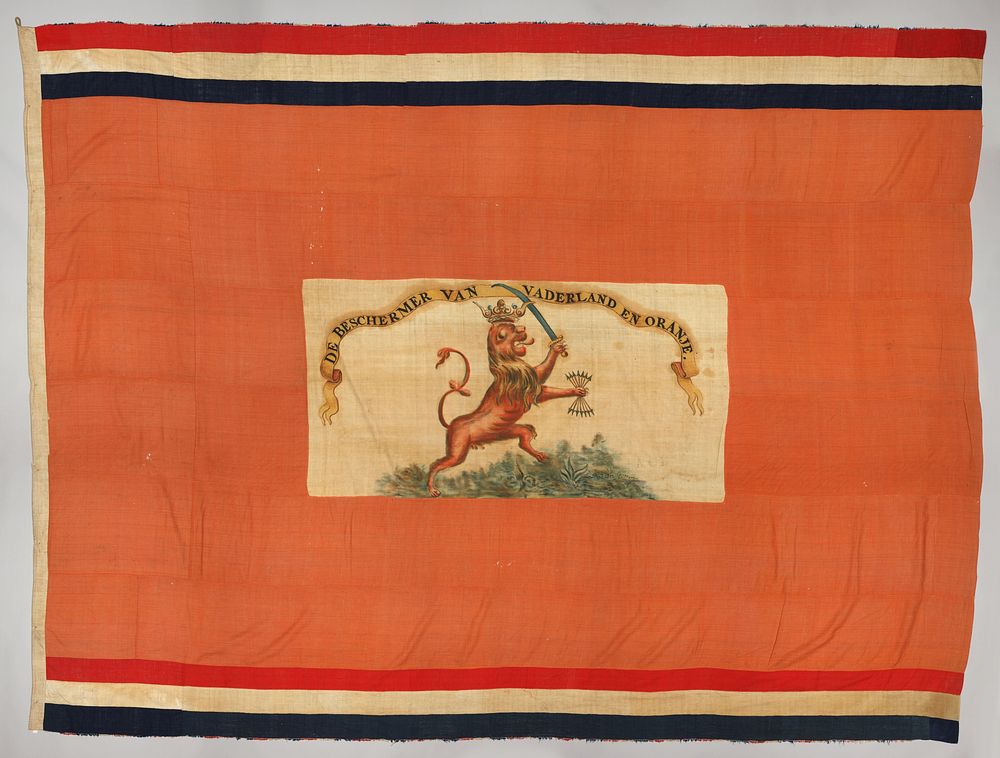 Nederlandse vlag (c. 1840) by anonymous