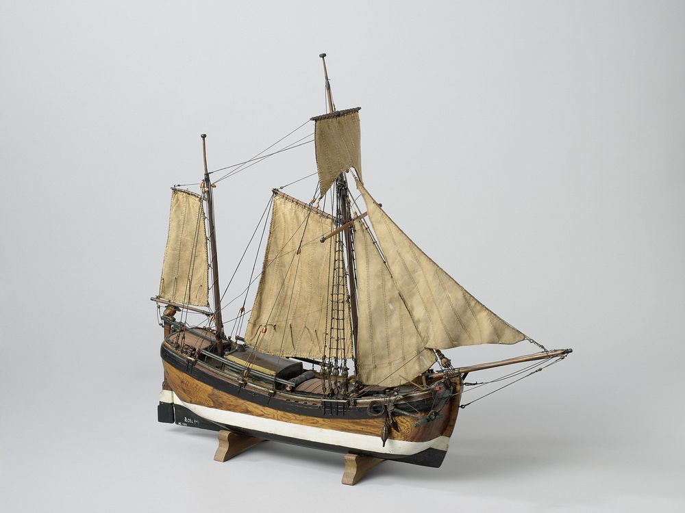 Model of a koff (1750) by anonymous