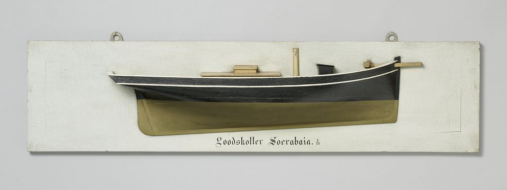 Half Model of a Pilot Cutter (c. 1860 - c. 1880) by anonymous