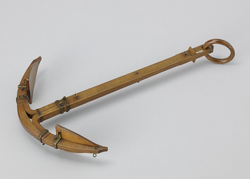 Model of an Anchor (1819) by anonymous and Richard Pering