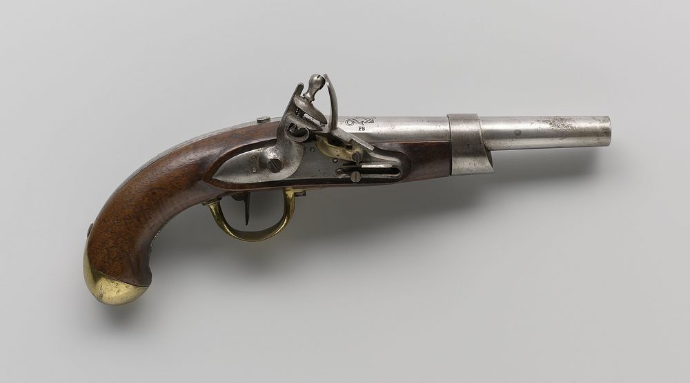 Flintlock Pistol (1825) by anonymous
