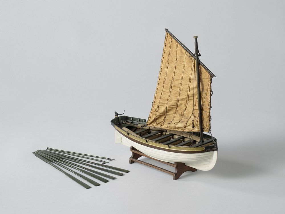 Model of a Lifeboat (c. 1821 - c. 1827) by A Scheerboom and A Scheerboom