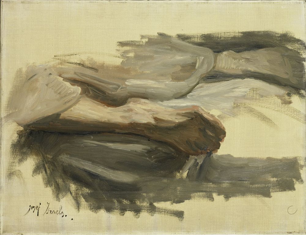 Saul's Legs (1899) by Jozef Israëls