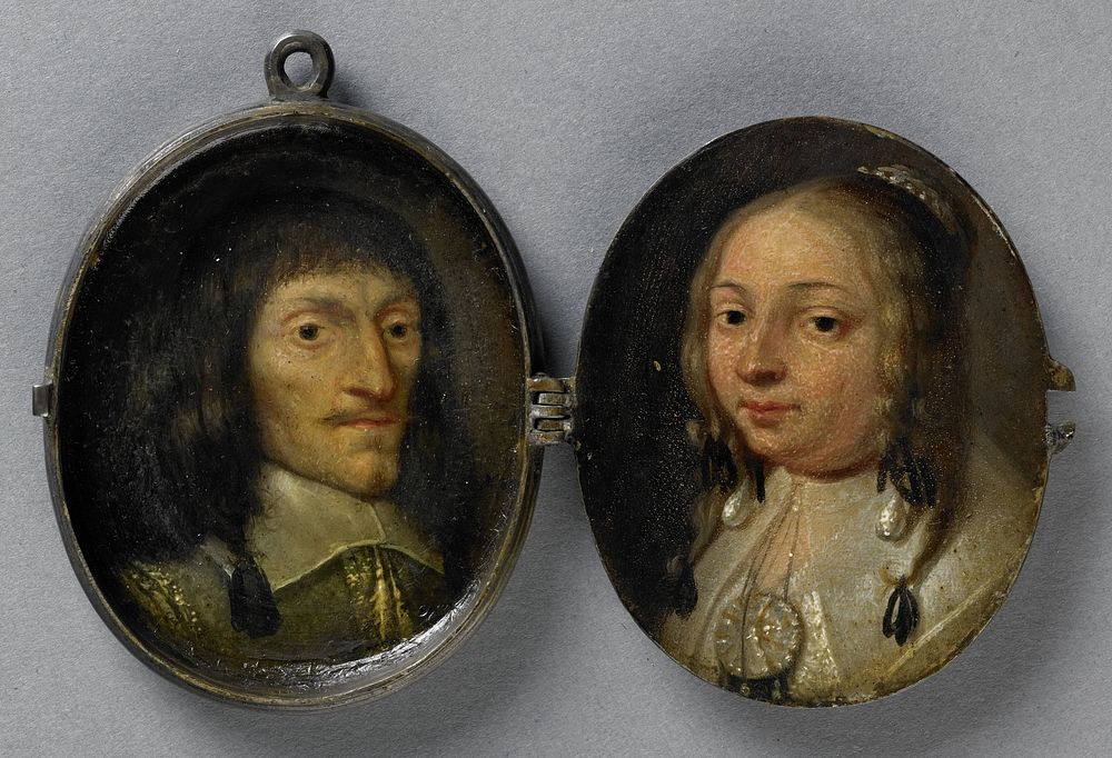 Portret van een man en een vrouw (c. 1645) by anonymous