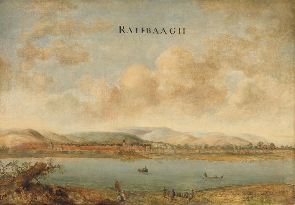 View of the City of Raiebaagh in Visiapoer, India (c. 1662 - c. 1663) by Johannes Vinckboons and anonymous