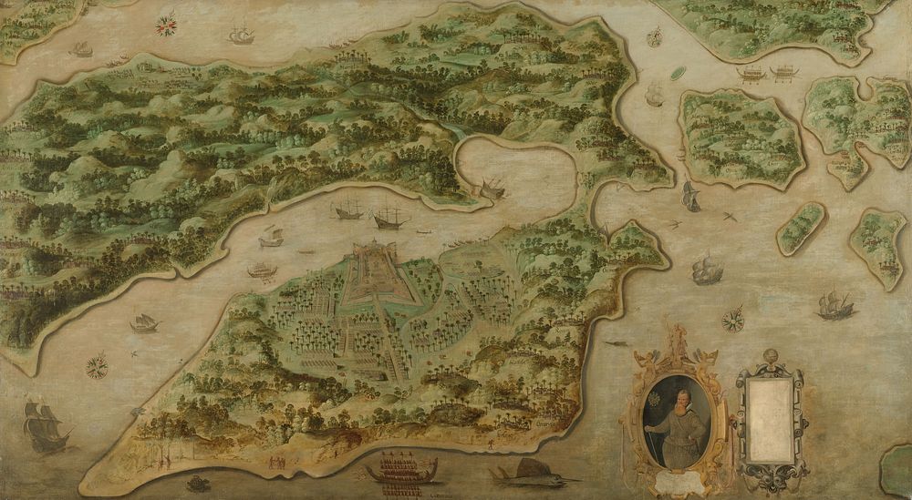 View of Ambon (c. 1617) by anonymous