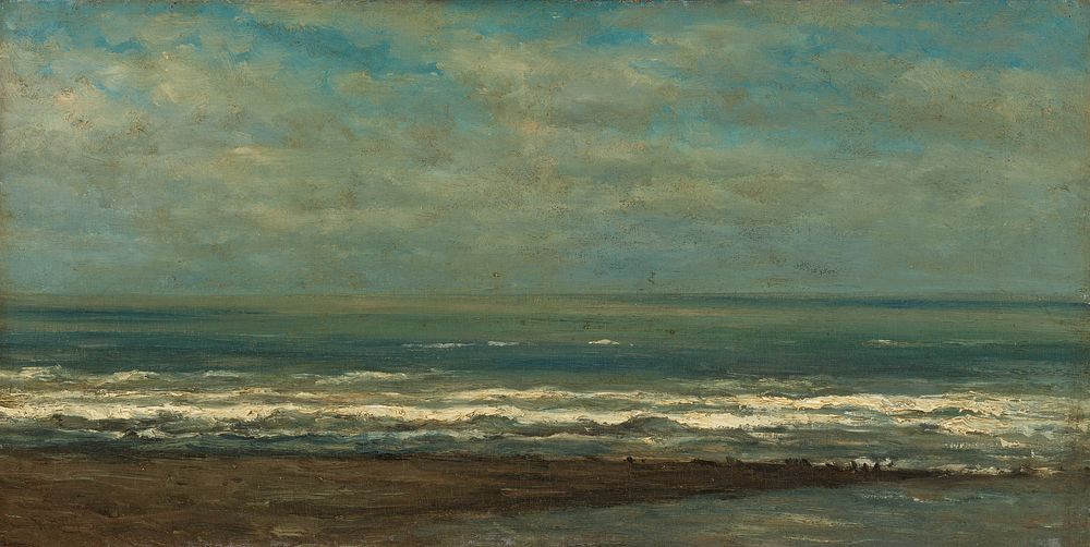 Seascape near Heijst (c. 1868) by Willem Roelofs I