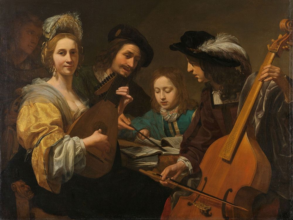 A Musical Company (1651) by Gerard van Kuijl