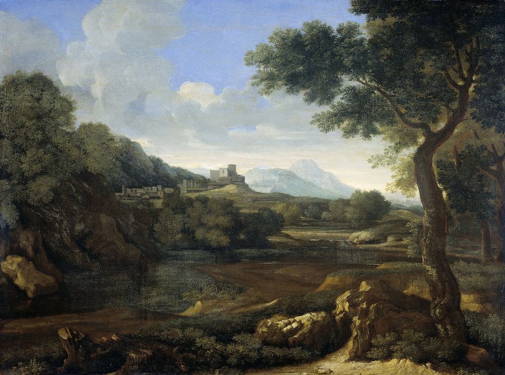 Landscape (1640 - 1645) by Gaspard Dughet