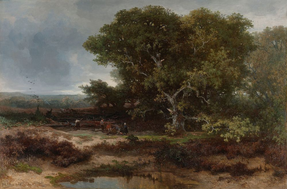 The Heath near Wolfheze (1866) by Johannes Warnardus Bilders