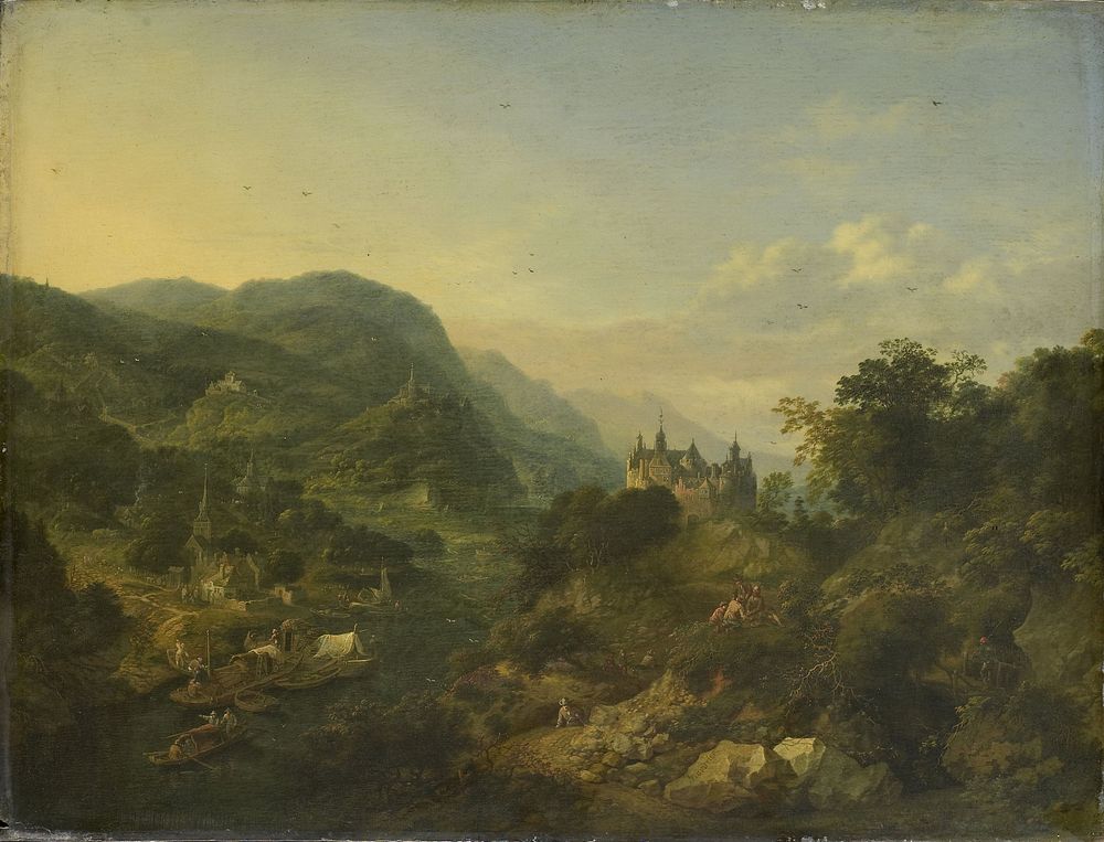 River View (1680 - 1700) by Jan Griffier I