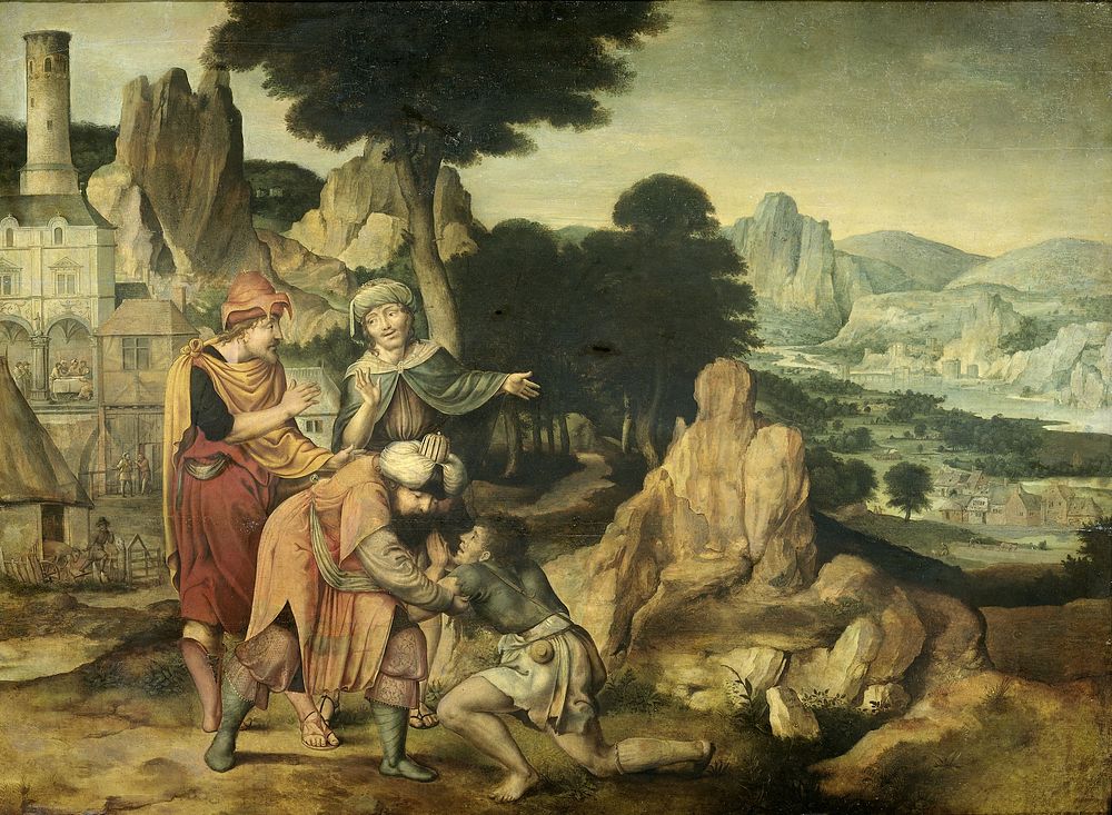 Parable of the Prodigal Son (1538) by Cornelis Massijs