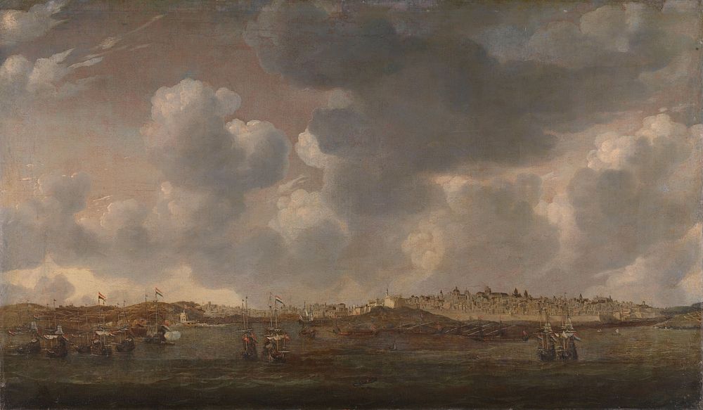 View of Salee, Morocco (1662 - 1668) by Reinier Nooms and Admiraliteit van Amsterdam