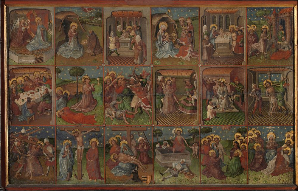 Scenes from the life of Christ (c. 1435) by anonymous