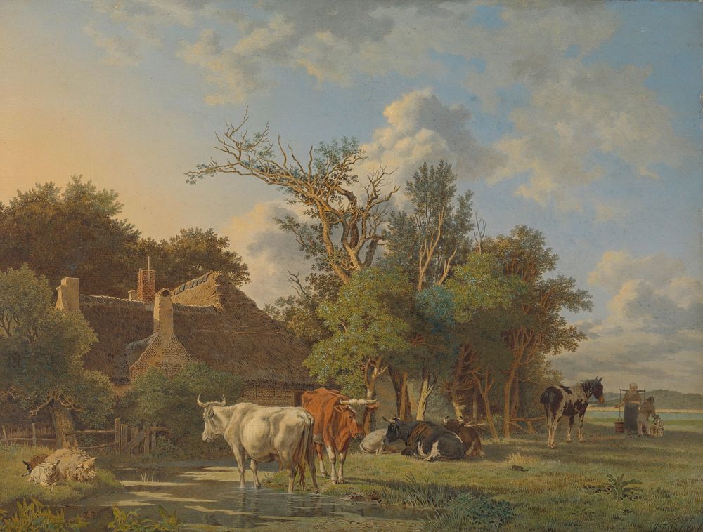 Landscape (1800 - 1853) by Jean François Valois