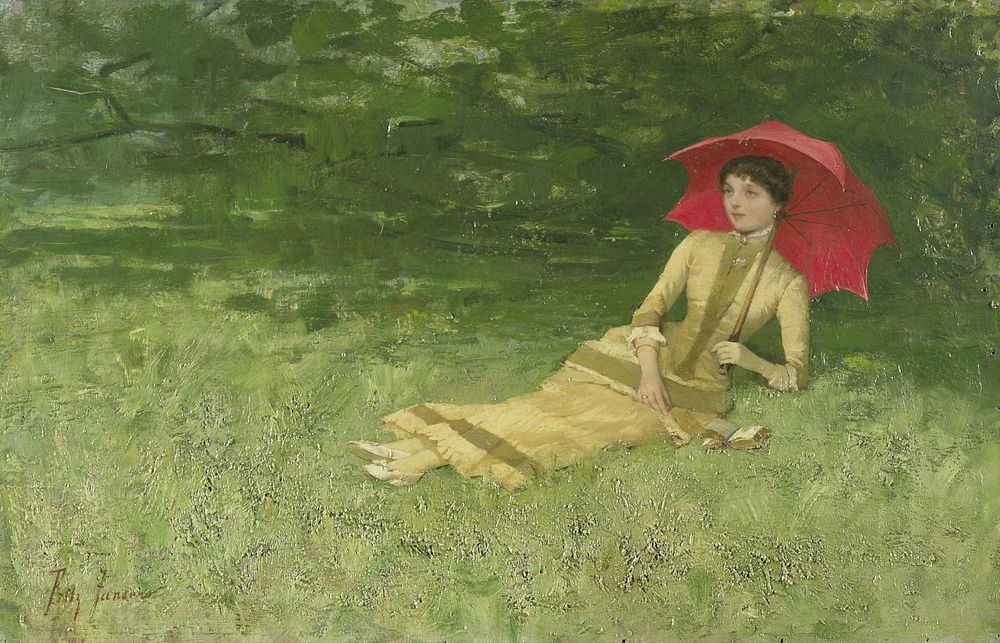 A Summer Afternoon (1880 - 1890) by Frits Jansen