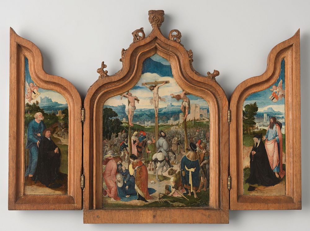 Triptych (c. 1525) by Pseudo Jan Wellens de Cock