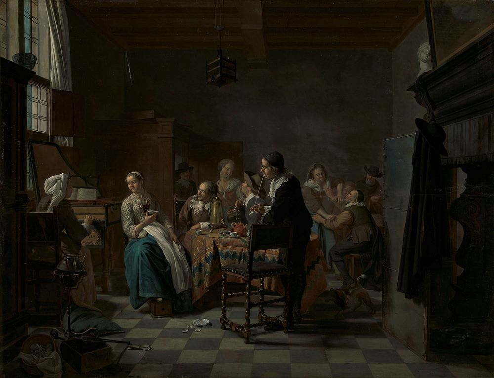 'The New Song' (1740 - 1760) by Jan Josef Horemans II